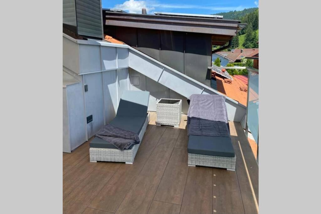 Bergfux Ferienhaus - Hochwertige Ausstattung Sonthofen Kültér fotó