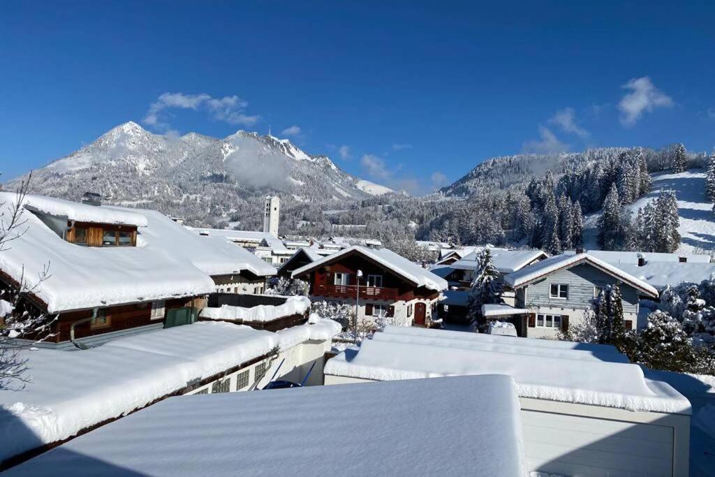 Bergfux Ferienhaus - Hochwertige Ausstattung Sonthofen Kültér fotó