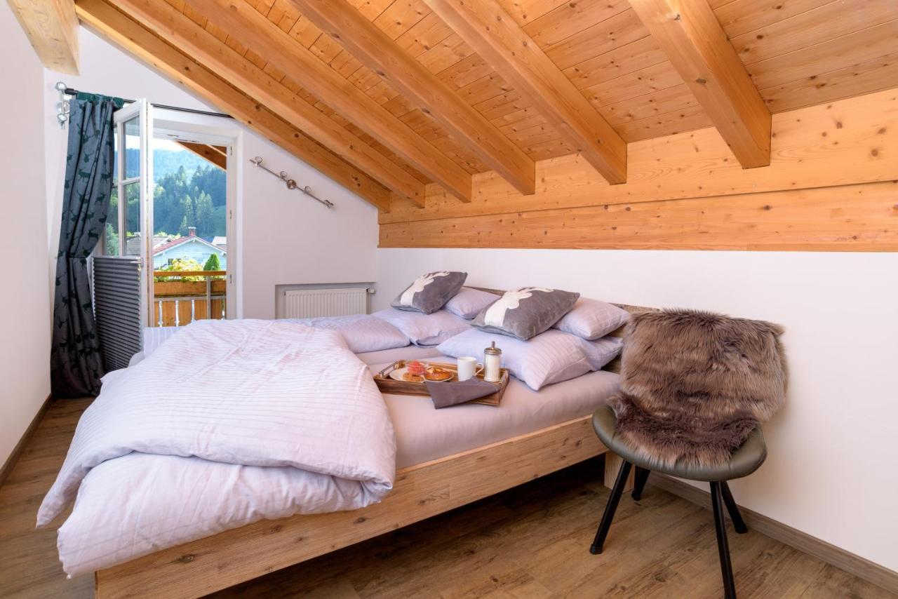 Bergfux Ferienhaus - Hochwertige Ausstattung Sonthofen Kültér fotó